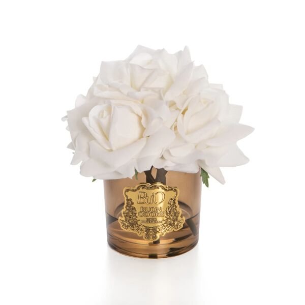 Amber Cam Gold 5 Gül Sarı Luxury Home Perfume Beyaz