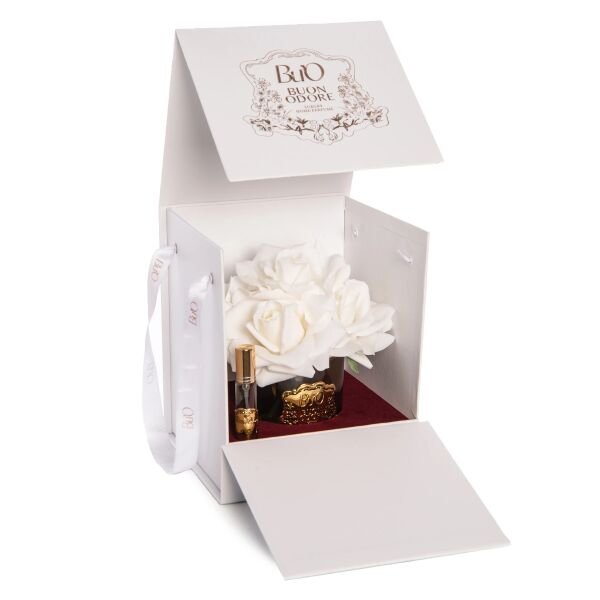 Amber Cam Gold 5 Gül Sarı Luxury Home Perfume Beyaz