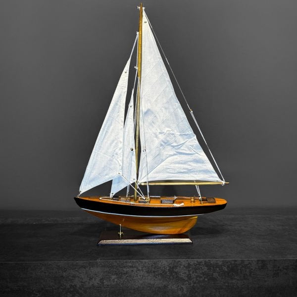 Yelkenli 40x60 CM Kahve Rengi