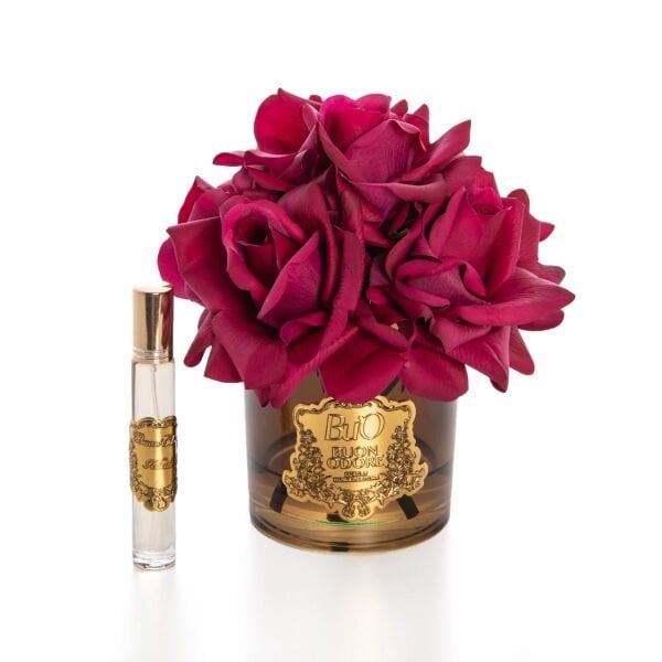 Amber Cam Gold 5 Gül Sarı Luxury Home Perfume Bordo