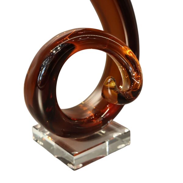 S Obje Kedi Motifli Amber