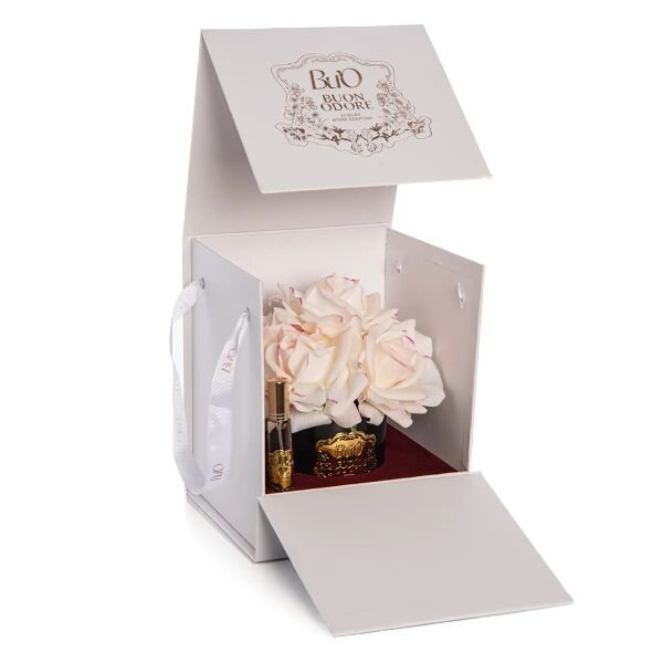 Siyah Cam Gold 5 Gül Mercan Luxury Home Perfume Allıklı