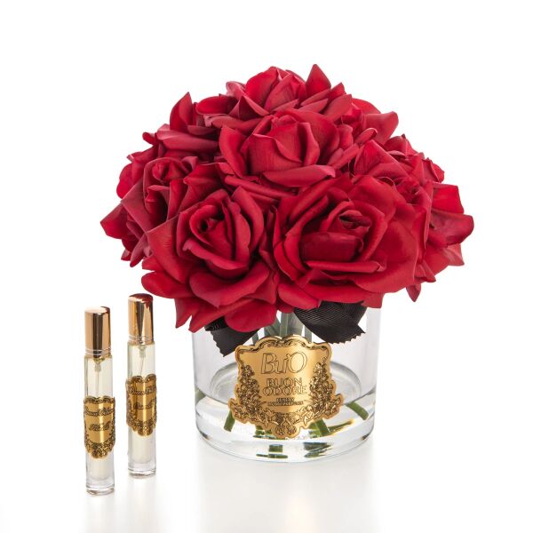 Cam Gold 14 Gül Bordo Luxury Home Perfume