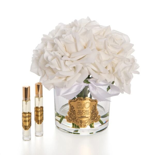 Cam Gold 14 Gül Krem Luxury Home Perfume Beyaz