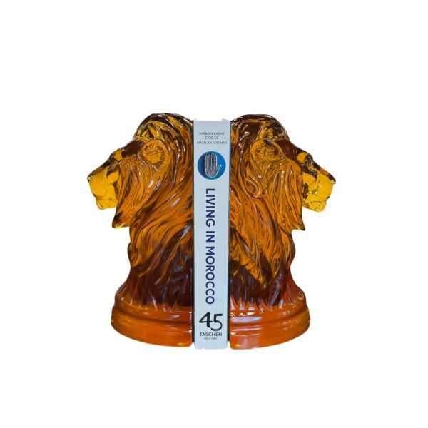Aslan Kitap Tutucu Amber