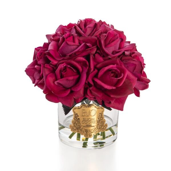 Cam Gold 14 Gül Krem Luxury Home Perfume Bordo