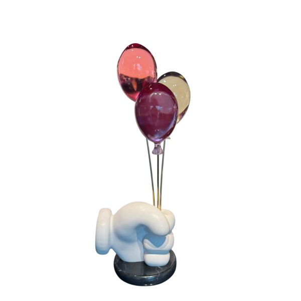 Balon Demeti Zeytin-Mor-Pembe