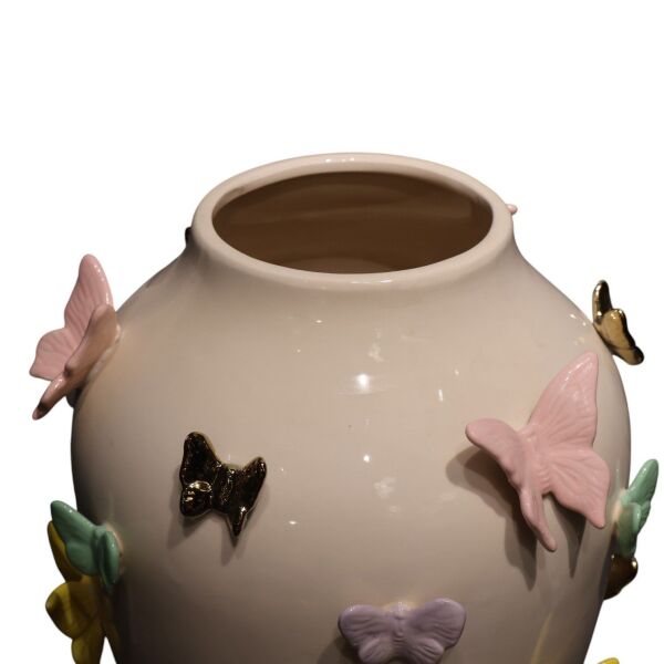 Kelebek Detaylı Küp Büyük