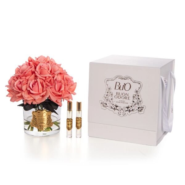 Cam Gold 14 Gül Krem Luxury Home Perfume Mercan