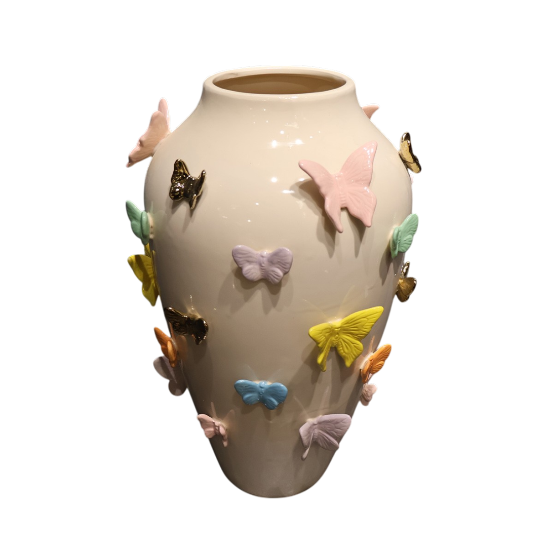 Kelebek Detaylı Küp Büyük