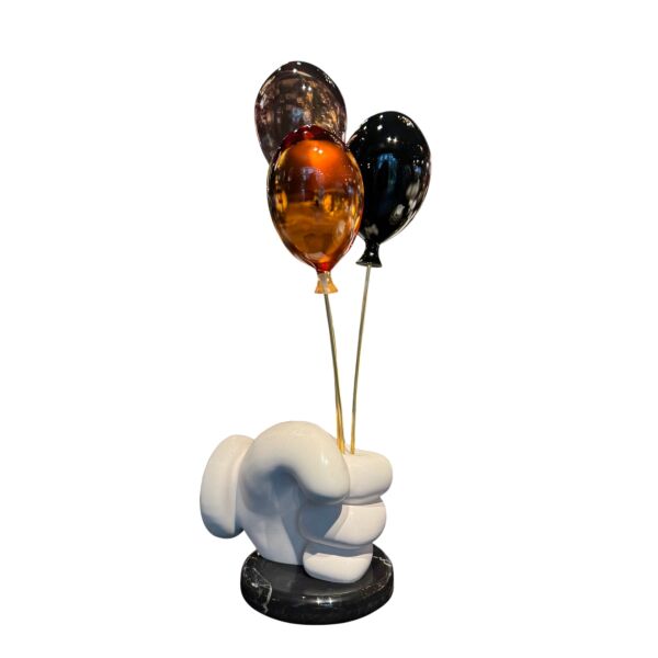 Balon Demeti Siyah-Amber-Füme