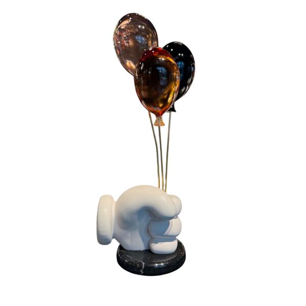 Balon Demeti Siyah-Amber-Füme