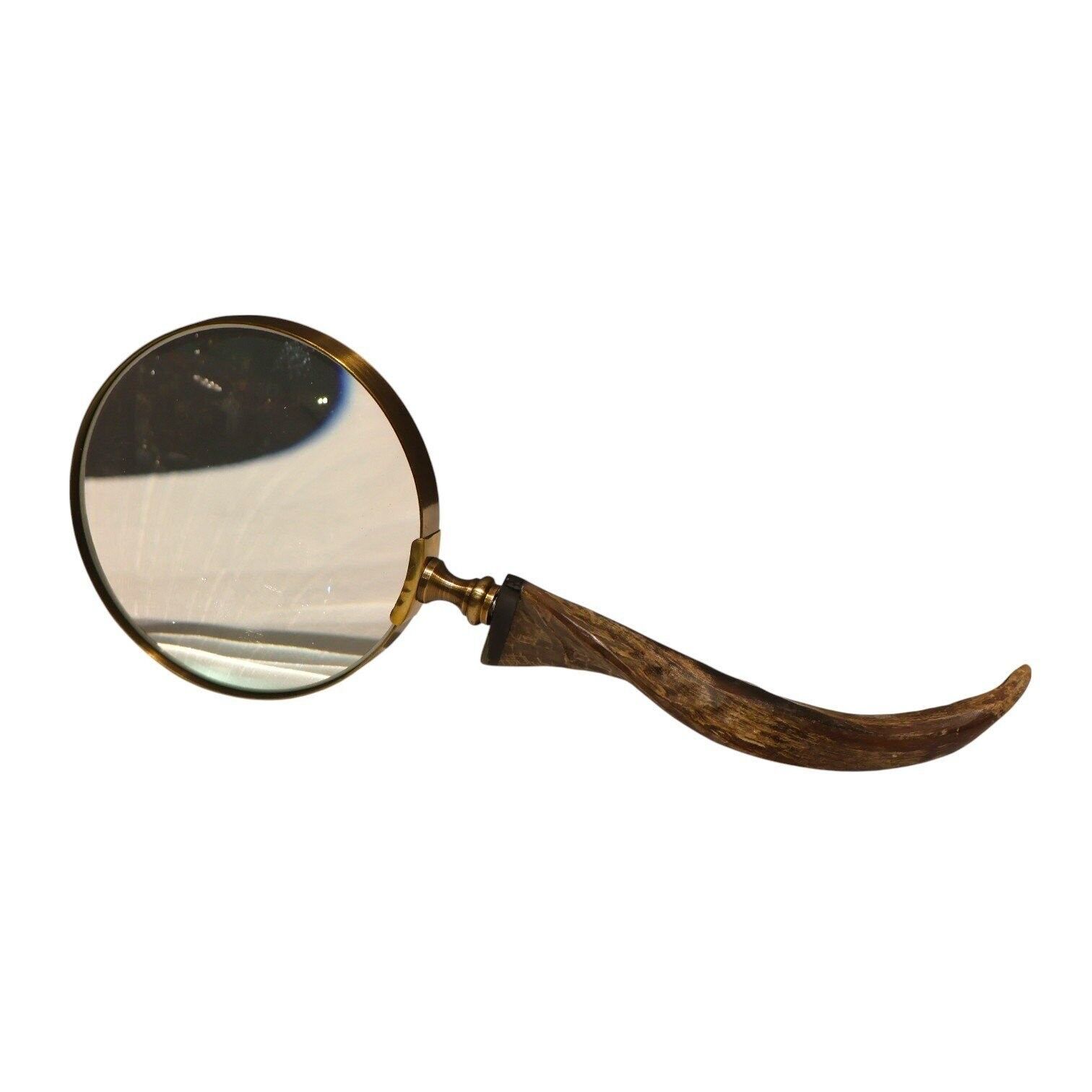 Boynuz Büyüteç Pirinç