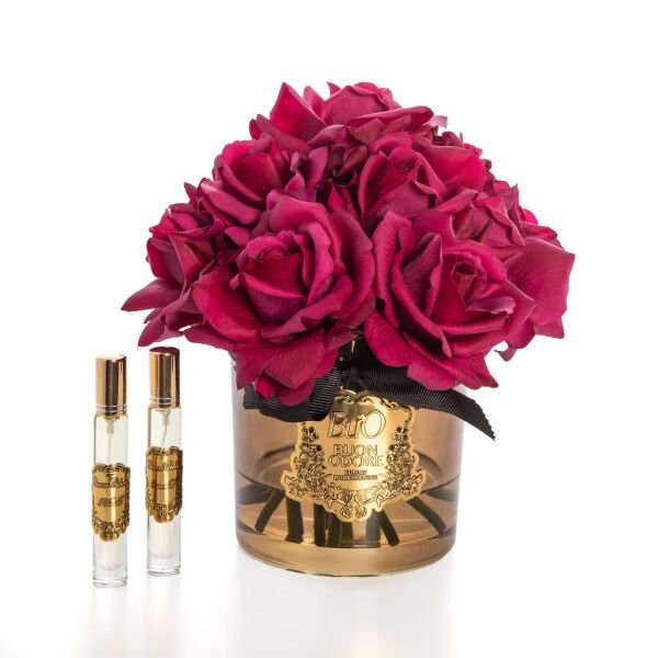 Amber Cam Gold 14 Gül Allıklı Luxury Home Perfume Bordo