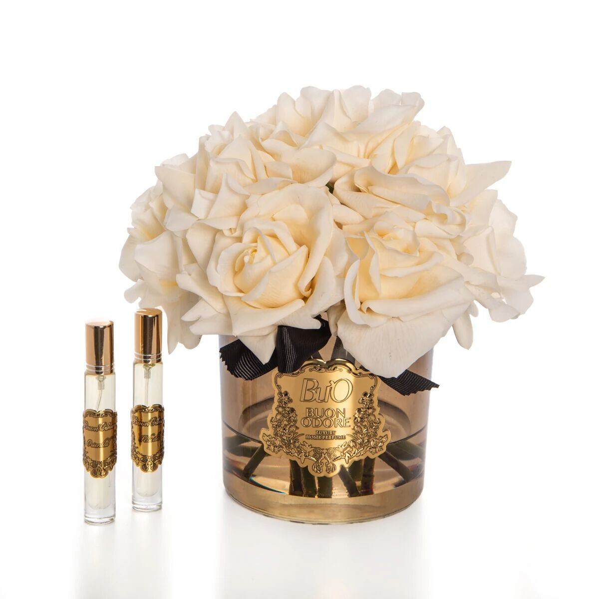 Amber Cam Gold 14 Gül Allıklı Luxury Home Perfume Krem