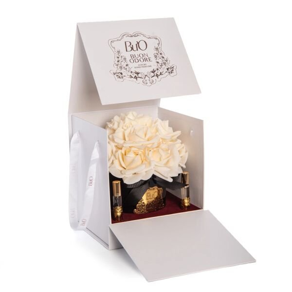 Amber Cam Gold 14 Gül Allıklı Luxury Home Perfume Krem