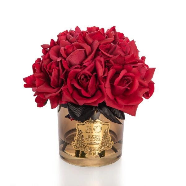 Amber Cam Gold 14 Gül Allıklı Luxury Home Perfume Kırmızı