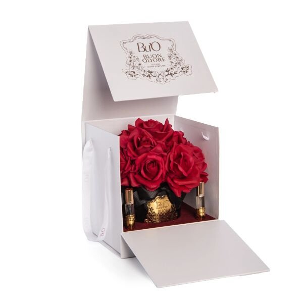 Amber Cam Gold 14 Gül Allıklı Luxury Home Perfume Kırmızı