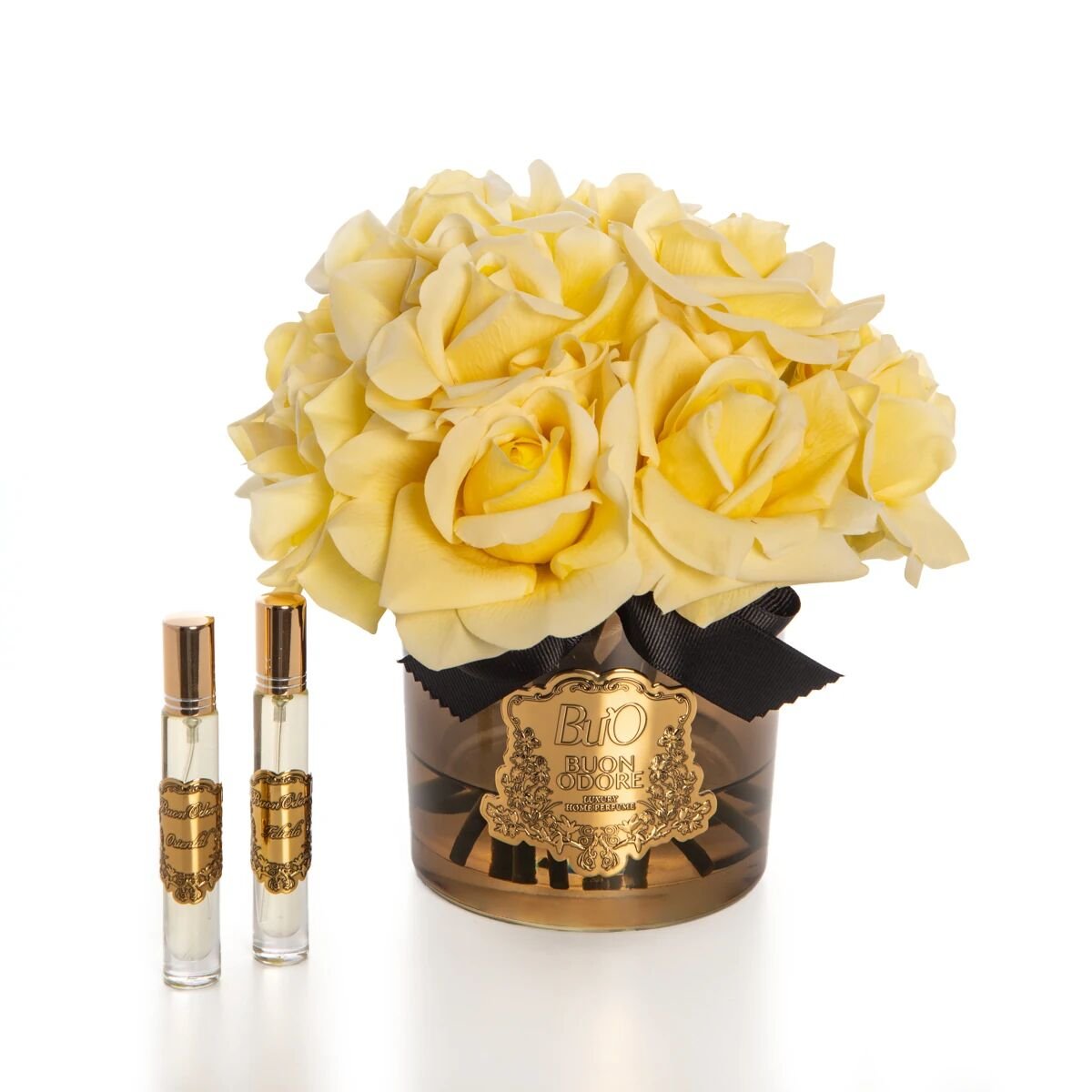 Amber Cam Gold 14 Gül Allıklı Luxury Home Perfume Sarı