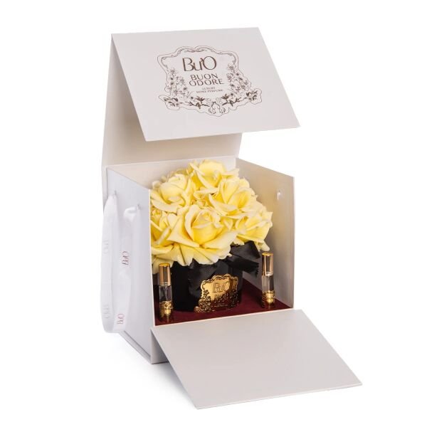 Amber Cam Gold 14 Gül Allıklı Luxury Home Perfume Sarı