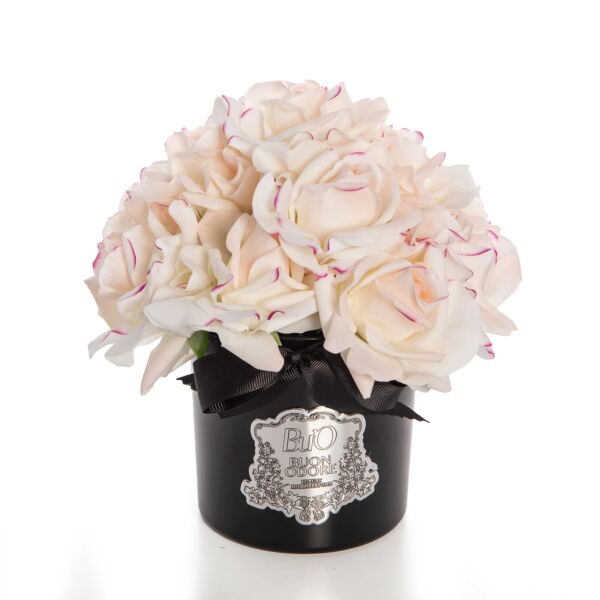 Siyah Cam Silver 14 Gül Sarı Luxury Home Perfume