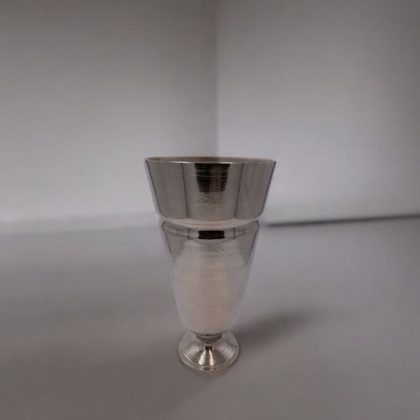 Sheet Bucket Gümüş Vazo Küçük