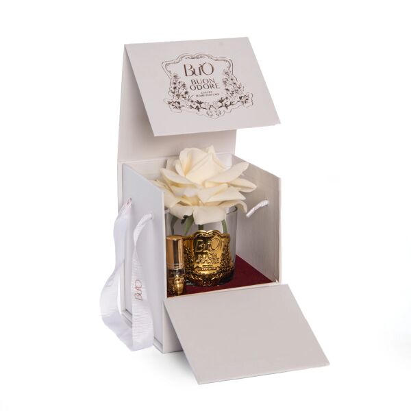 Cam Gold Tek Gül Krem Luxury Home Perfume