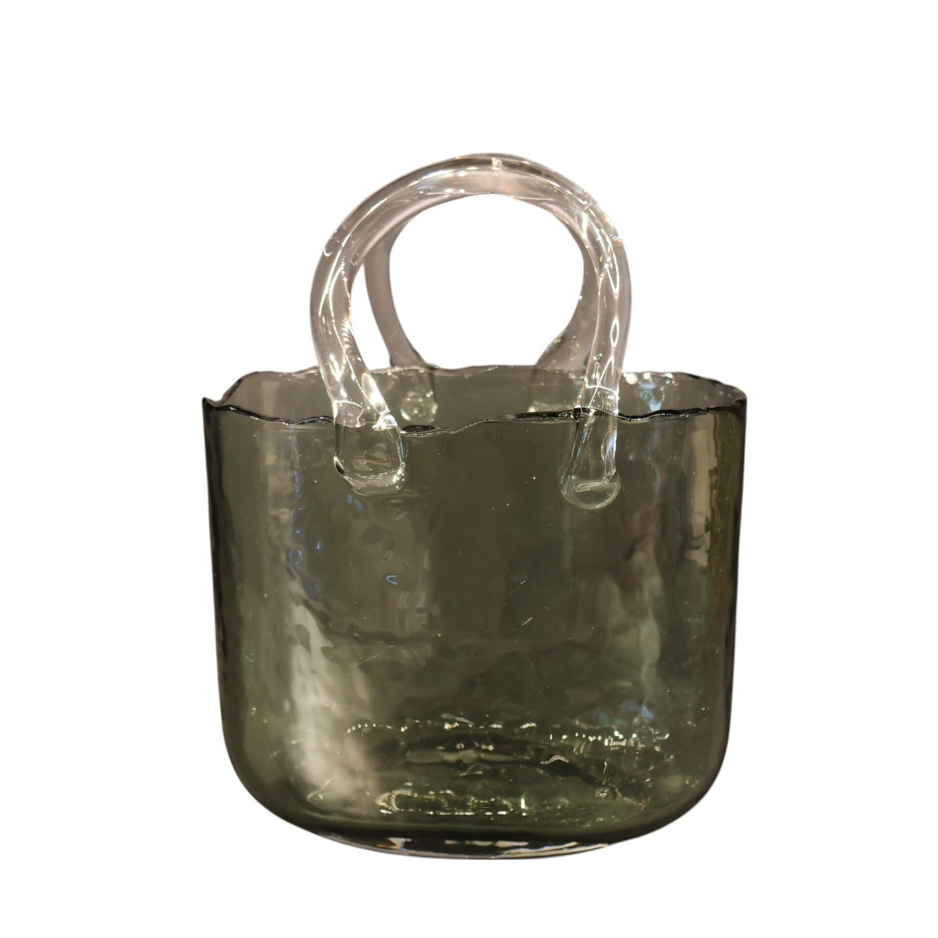 Füme Cam Çanta Füme