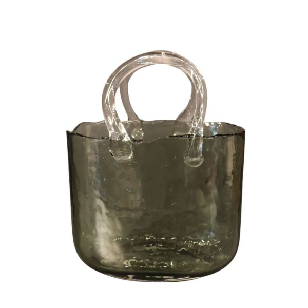 Füme Cam Çanta Füme