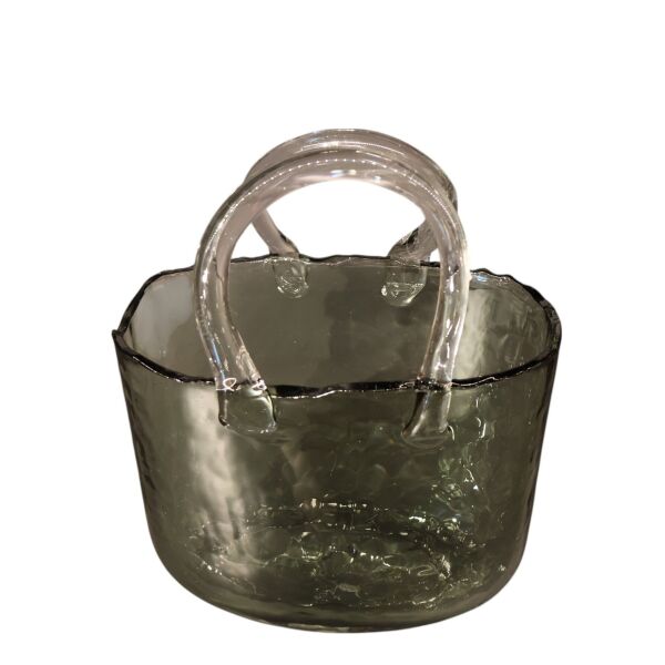 Füme Cam Çanta Füme