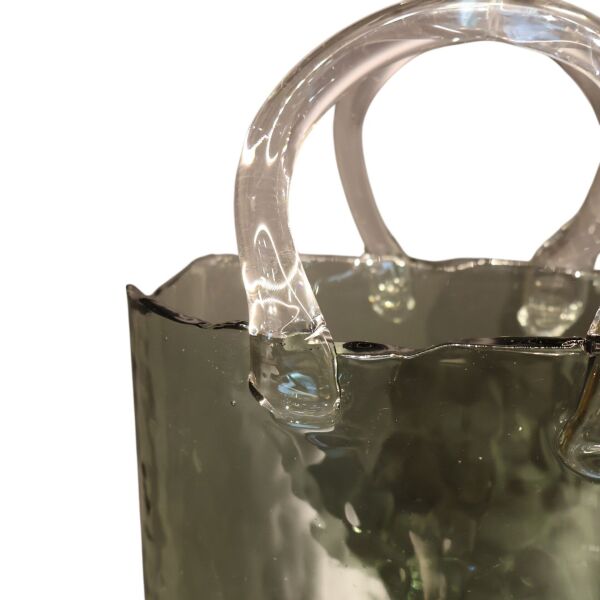 Füme Cam Çanta Füme