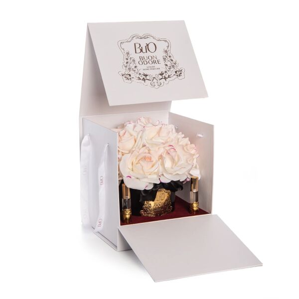 Siyah Cam Gold 13 Gül Allıklı Luxury Home Perfume