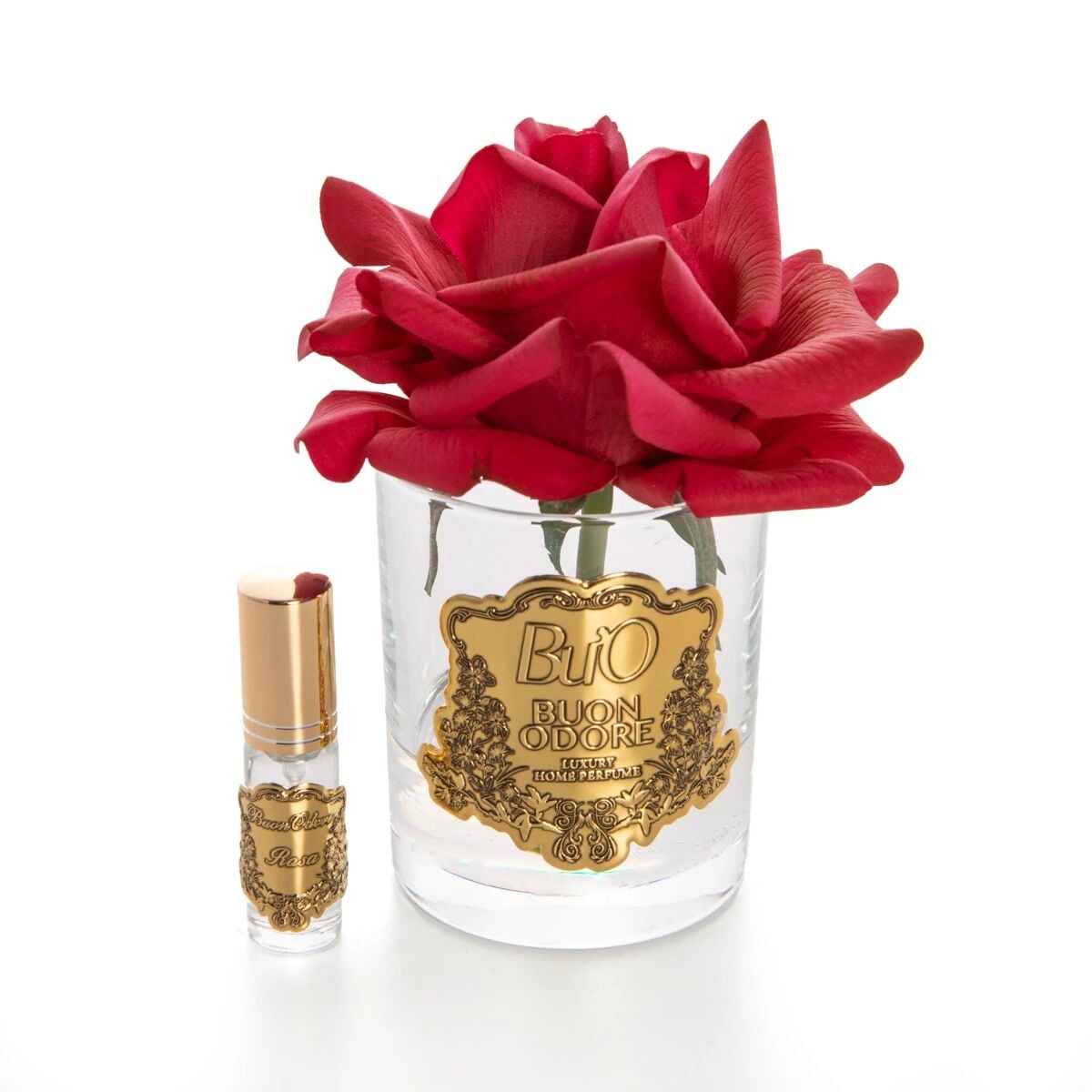 Cam Gold Tek Gül KIrmızı Luxury Home Perfume