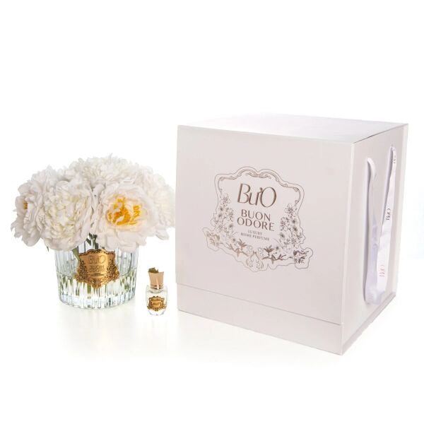 Cam Gold İngiliz Şakayık Beyaz Arajman Luxury Home Perfume