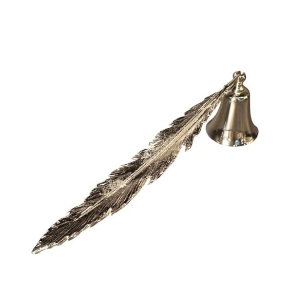 Tüy Mum Söndürücü Eskitme Gümüş