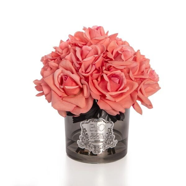 Füme Cam Silver 14 Gül Bordo  Luxury Home Perfume Mercan