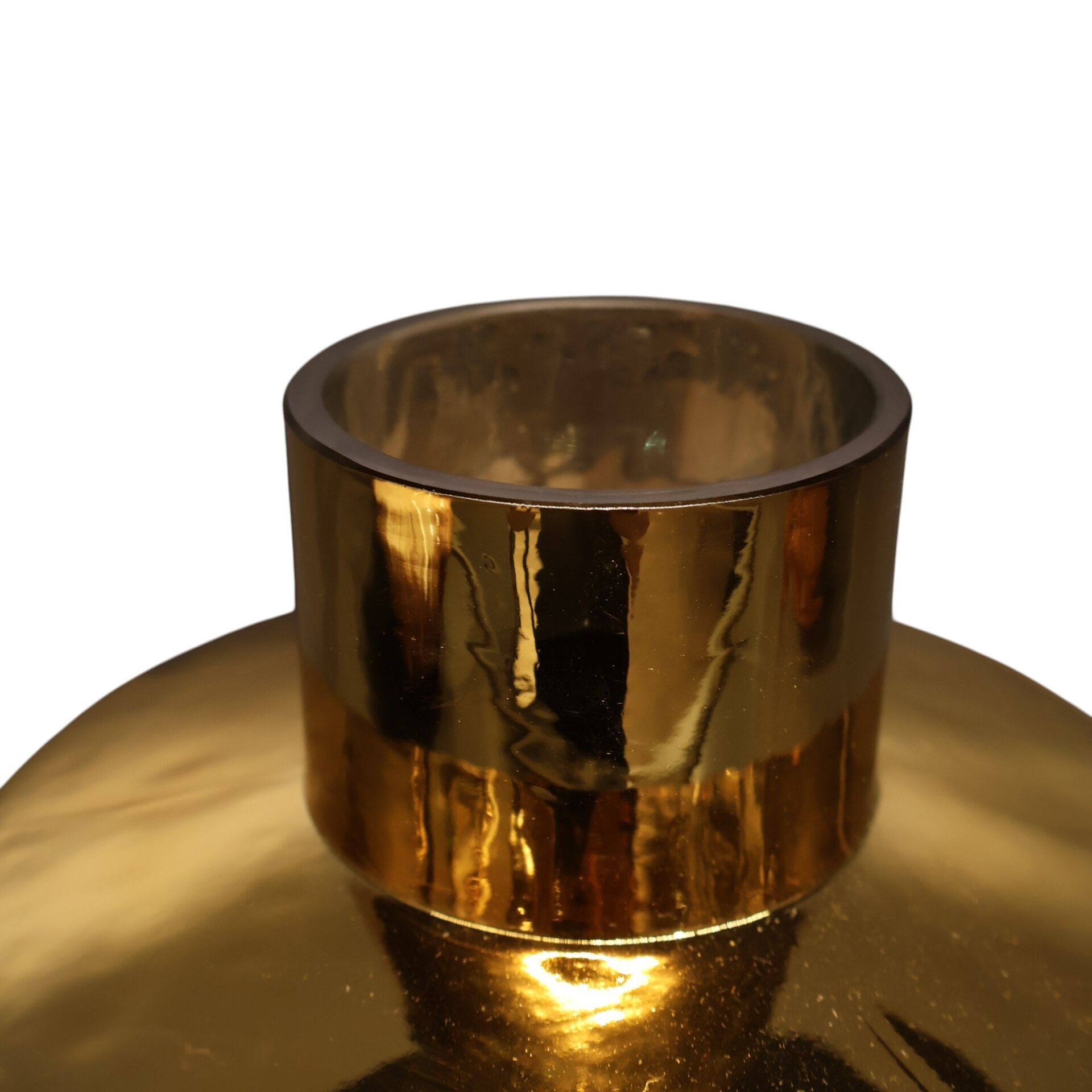 Fylor Orange Cam Vazo Küçük