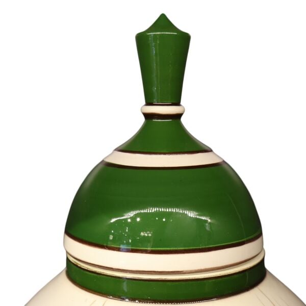 Tavus Kuşu Desen Asil Küp Büyük