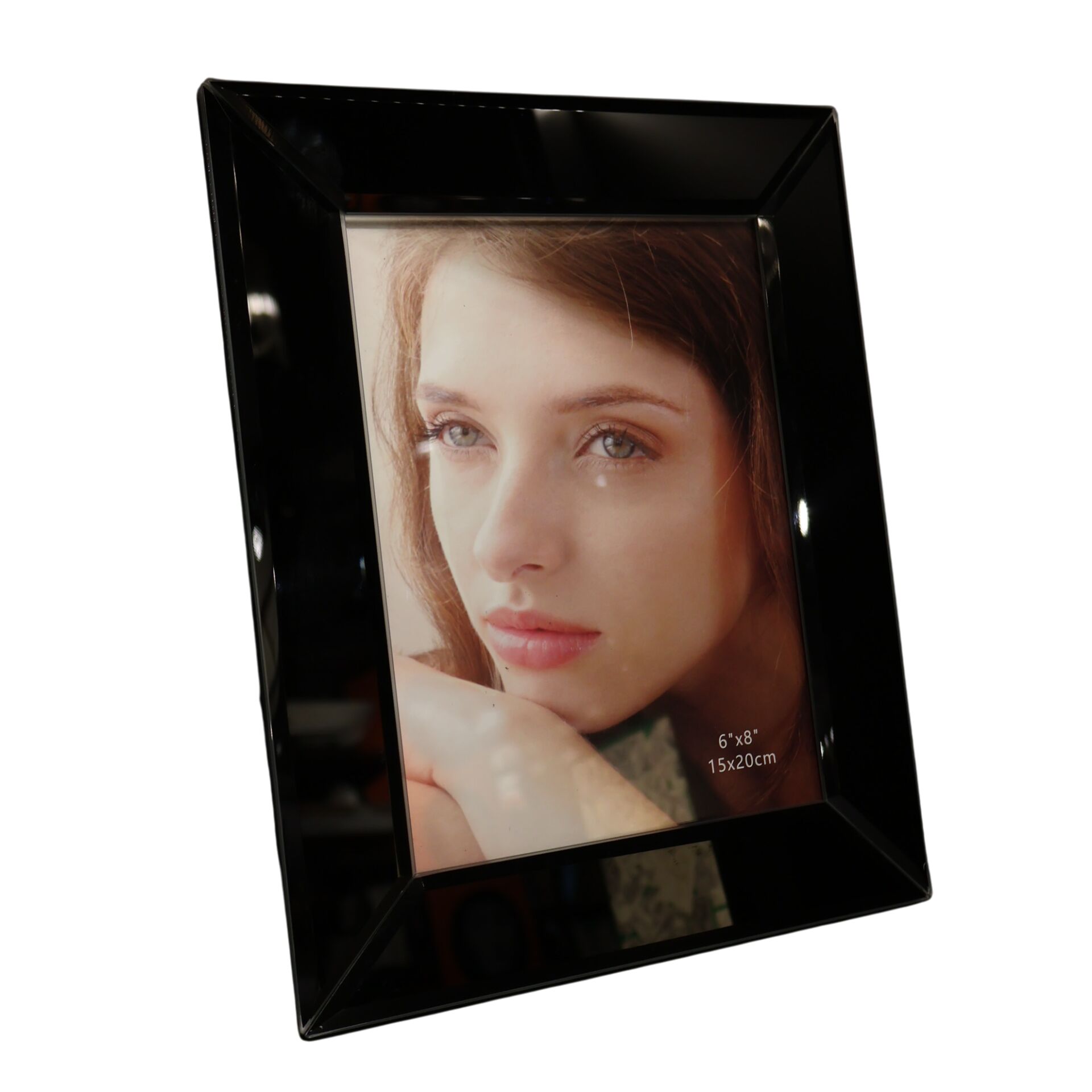 Çerçeve Cam Siyah Siyah