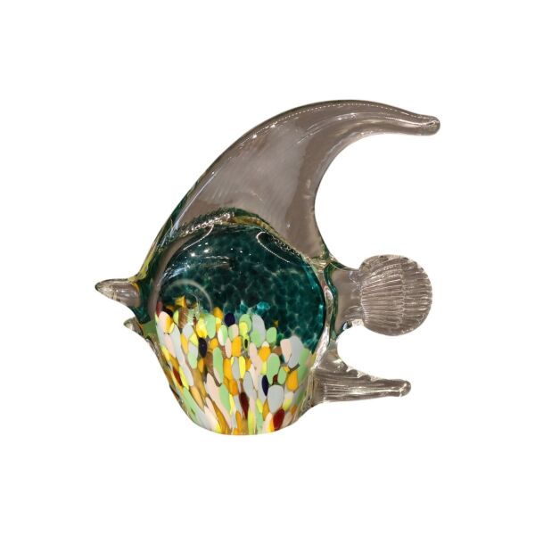 Turuncu Simli Cam Balık Büyük Mavi