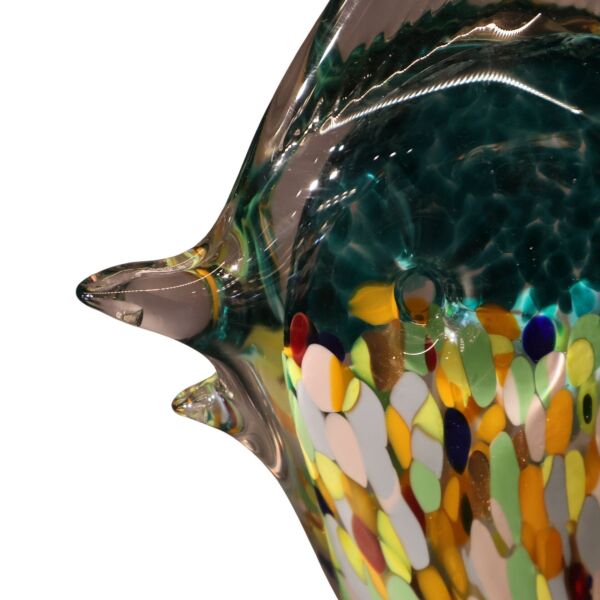 Turuncu Simli Cam Balık Büyük Mavi