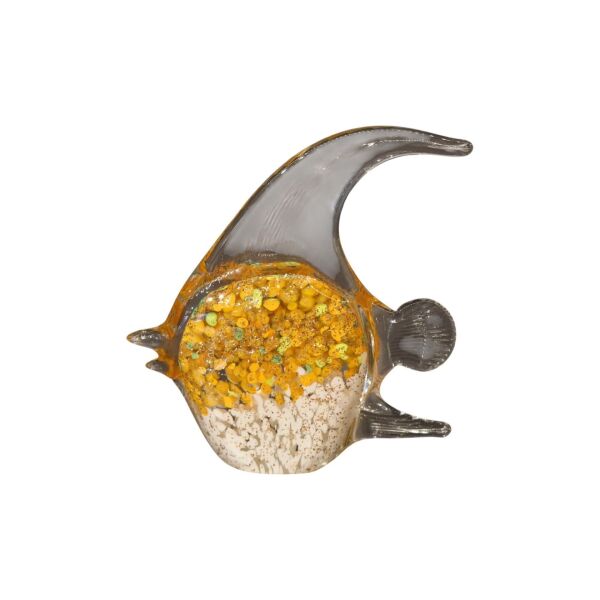 Turuncu Simli Cam Balık Büyük Turuncu