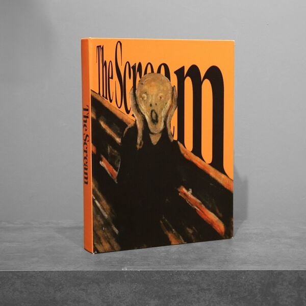 Dekoratif Kitap The Scream