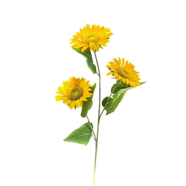 Yapay Ay Çiçeği Dal 90 Cm