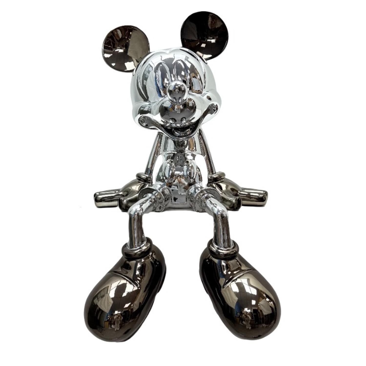 Oturan Mıckey Mouse Sılver