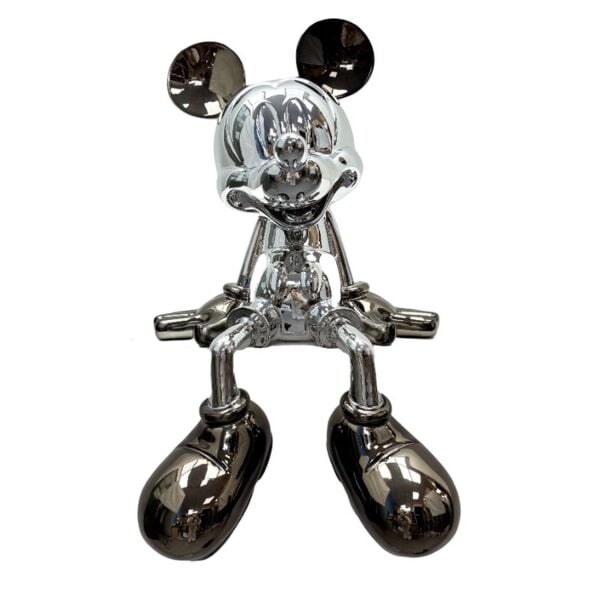 Oturan Mıckey Mouse Sılver