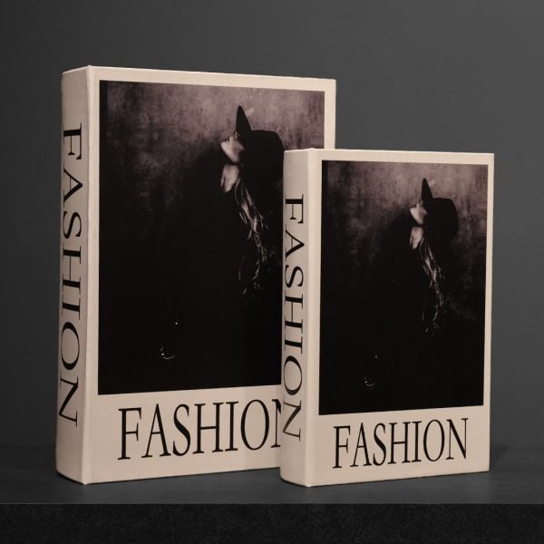 Fashion İkili Ahşap Kitap Kutu Seti