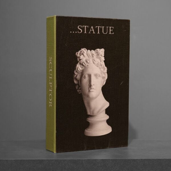 Dekoratif Kitap STATUE