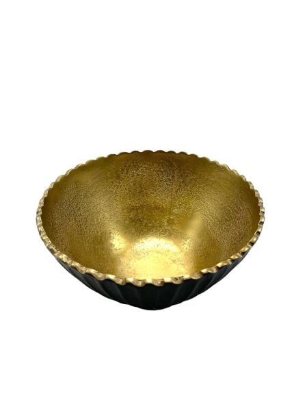 Siyah Gold Dekoratif Orta Boy Kase