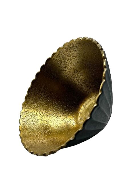 Siyah Gold Dekoratif Orta Boy Kase